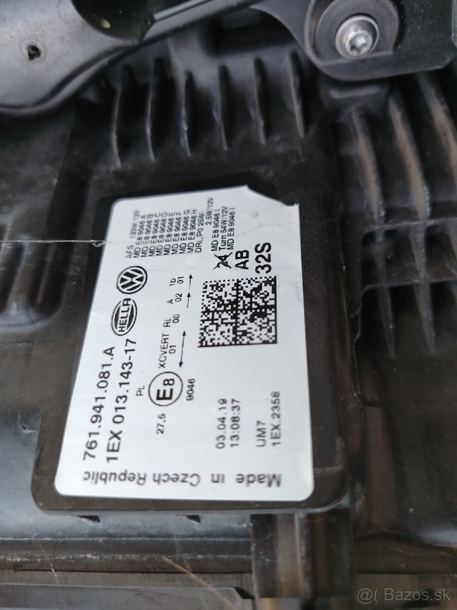 Volkswagen Touareg 3 Led Matrix Svetlá- cena za pár - 11