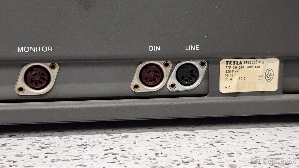 Magnetofon Tesla SM260 》Hi-Fi STEREO kazetový přehrávač - 11