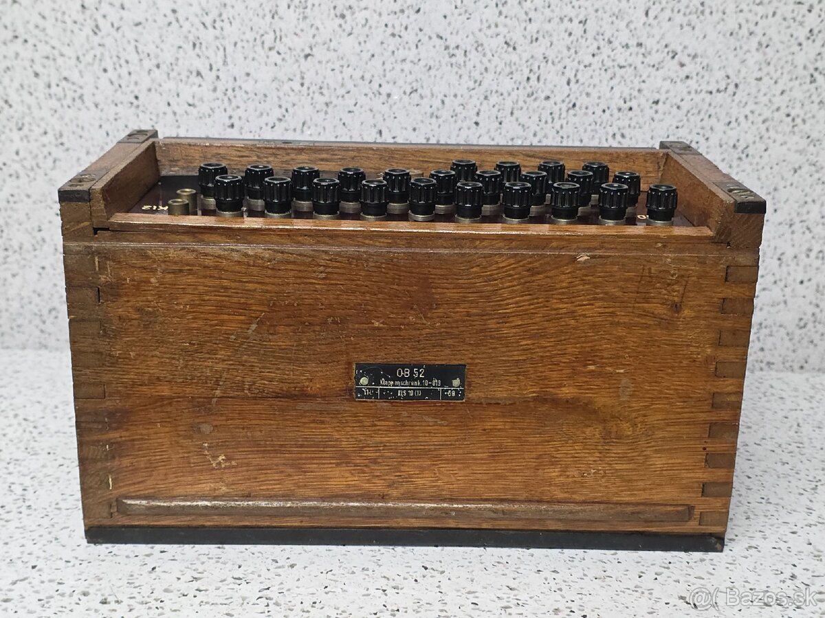 polní telefonní 》Klappenschrank 10 OB 52 + Amtszusatz OB 52 - 11