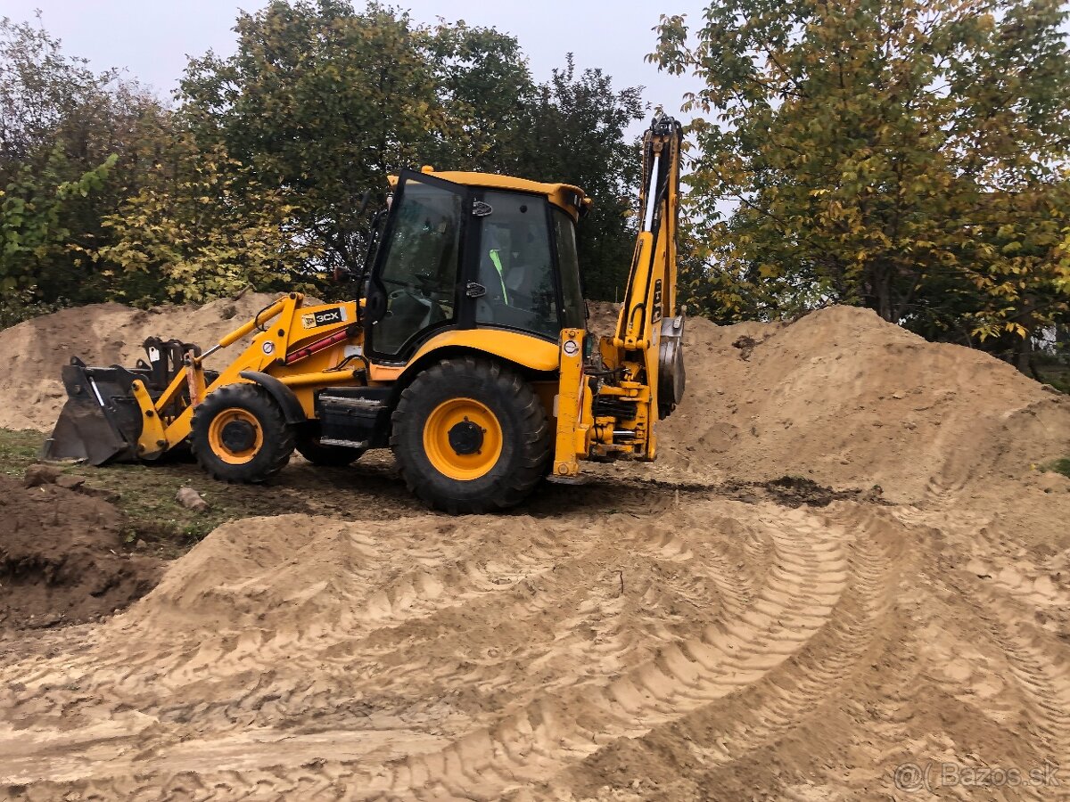 Zemne , vykopove, buracie prace -JCB 3cx - 11