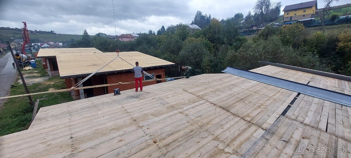Pokryvanie striech , stavba krovov - 11