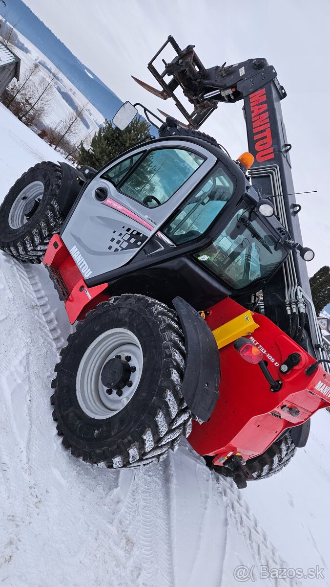 MANITOU teleskopicky nakkladač mlt 733 lsu - 11