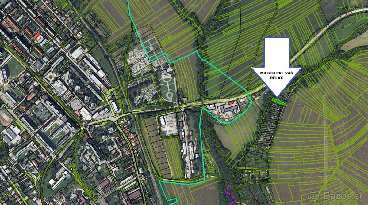 Predaj - záhrada s rozostavanou tehlovou chatou na okraji St - 11