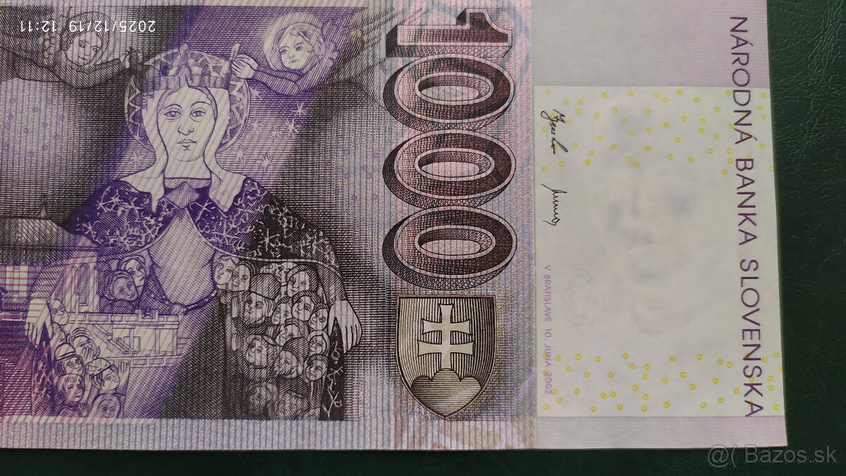 Bankovky 1000 Sk, 4 rôzne ročníky - 11