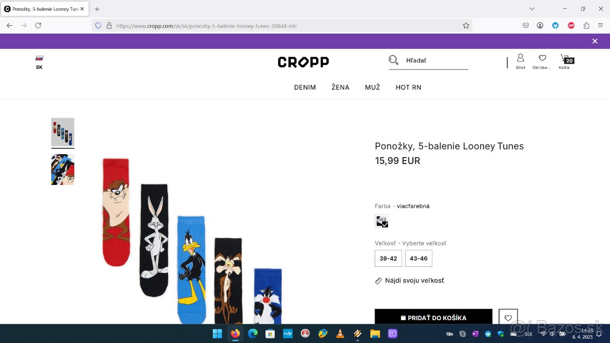 Ponožky South Park, The Simpsons, Pokémon, Rick and Morty - 11