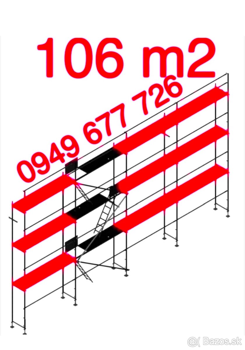 Predám lešenie kvalitne ,certifikované , pozink - 11