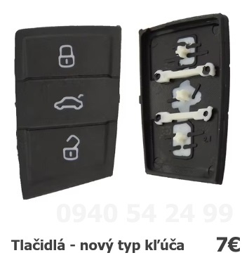 Obal autokľúča pre VW SEAT ŠKODA - 11