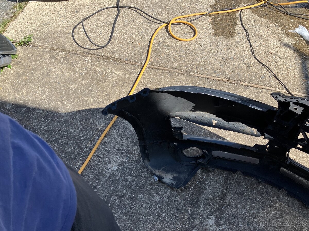 Predni naraznik audi q7 06-09 cerny spoiler - 11