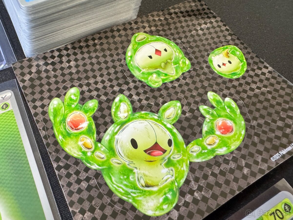 Pokemón MEGA balík F: 100ks kariet v obaloch s EX a darček - 11