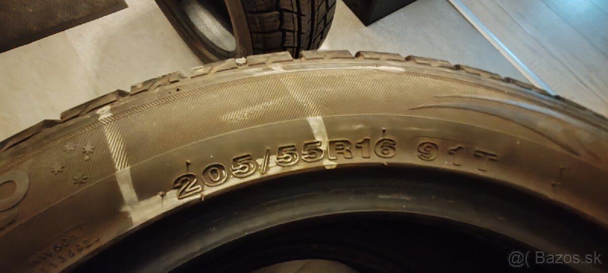 Predám zimné pneumatiky 205 55 r16 - 11