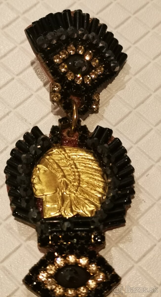 Náušnice Linda's dream black - 11