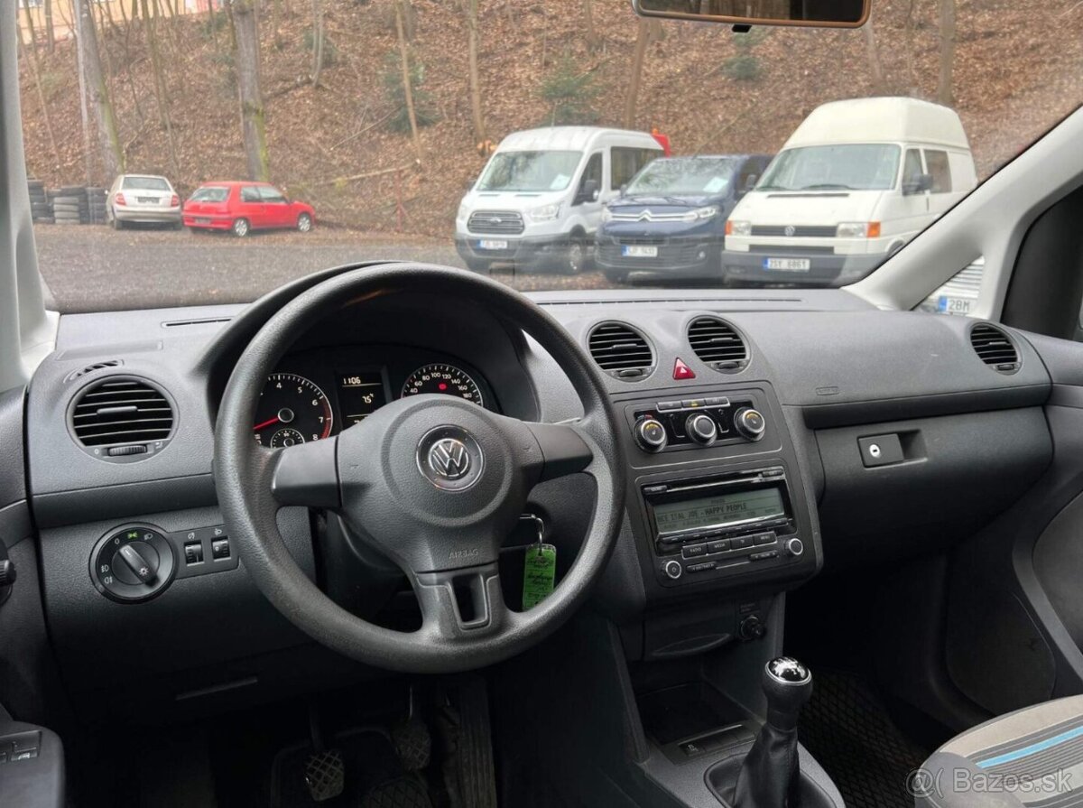 VW Caddy 1.2 TSI 77 kW 2x šoupačky 2011 klima serviska - 11