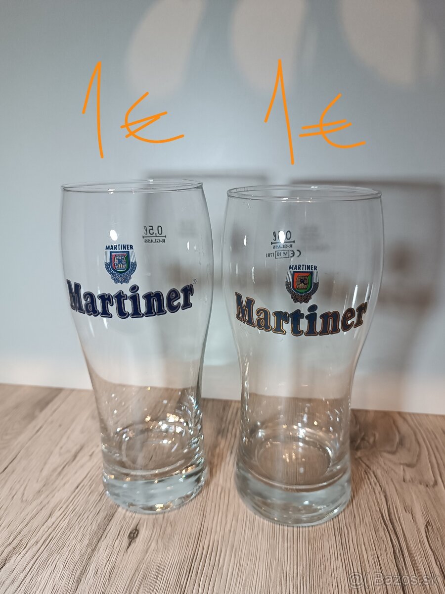 Slovenské pivové poháre 3 - 11