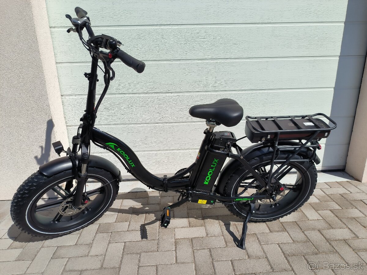 Skladací Elektrický bicykel 500 W 0 Km 24 Ah Bateria - 11