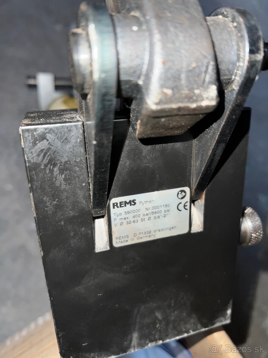 REMS Python Hydraulická ohýbačka rúr - 11