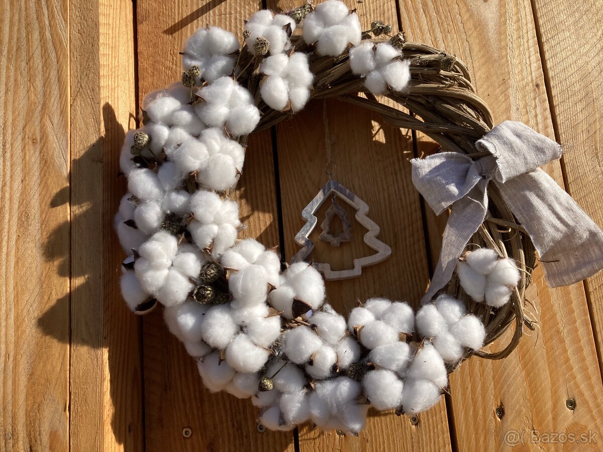 Vianočný veniec -Jednoduchá nádhera - 11