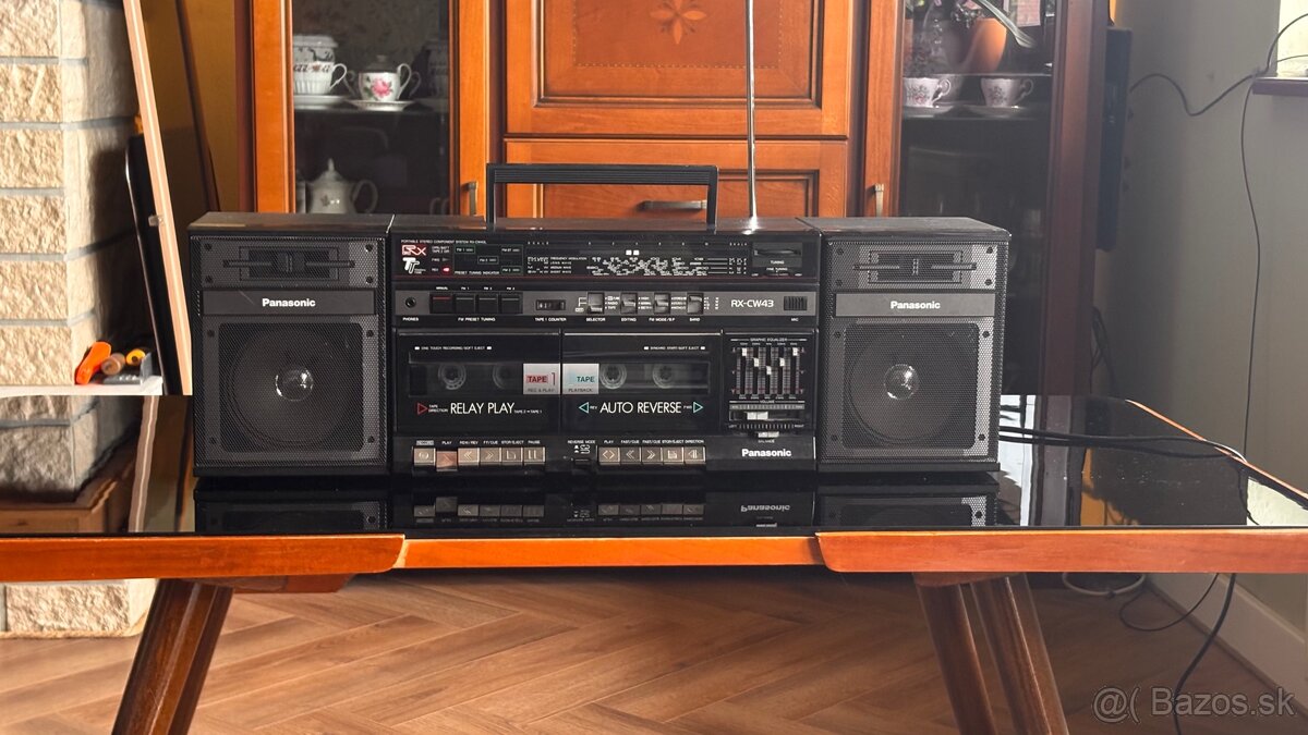 Rádiomagnetofón Panasonic RX-CW43 z Tuzexu - 11