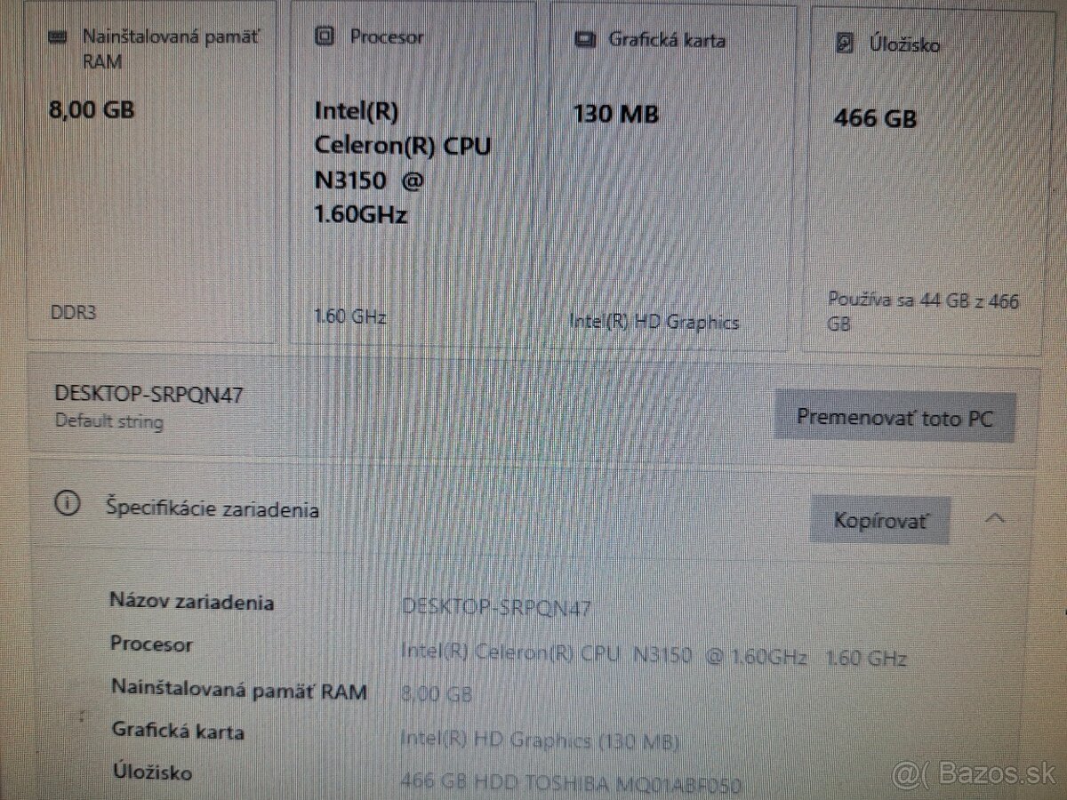 GA-N3150N-D3V Mini ITX 4jadro+grafika+8GB - 11