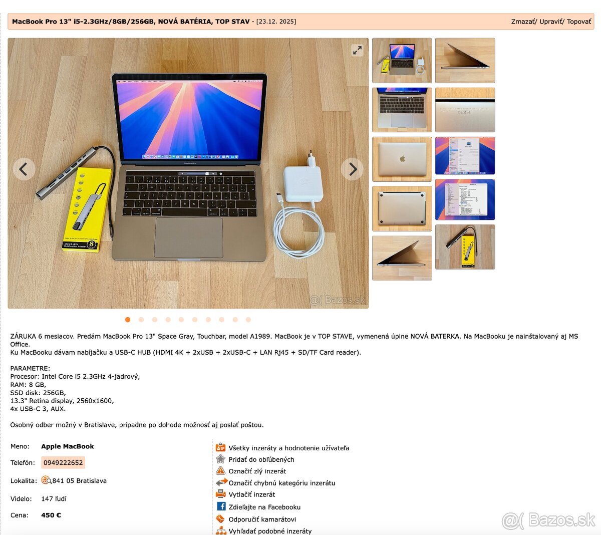 MacBook - ZÁRUKA 6 mesiacov - 11