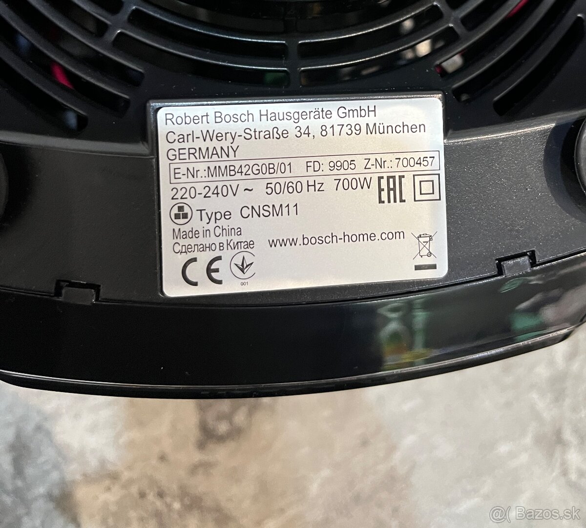 Nový Bosch MMB 42 G0B Silentmixx tichý mixer - 11