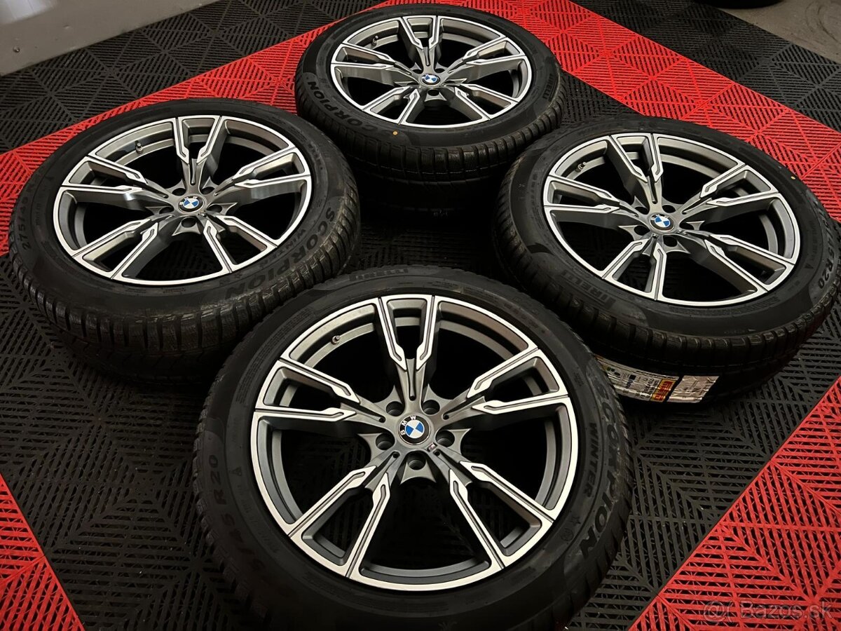 2. Alu BMW M-packet X5 X6 G06 G05 R20-zimné nové - 11