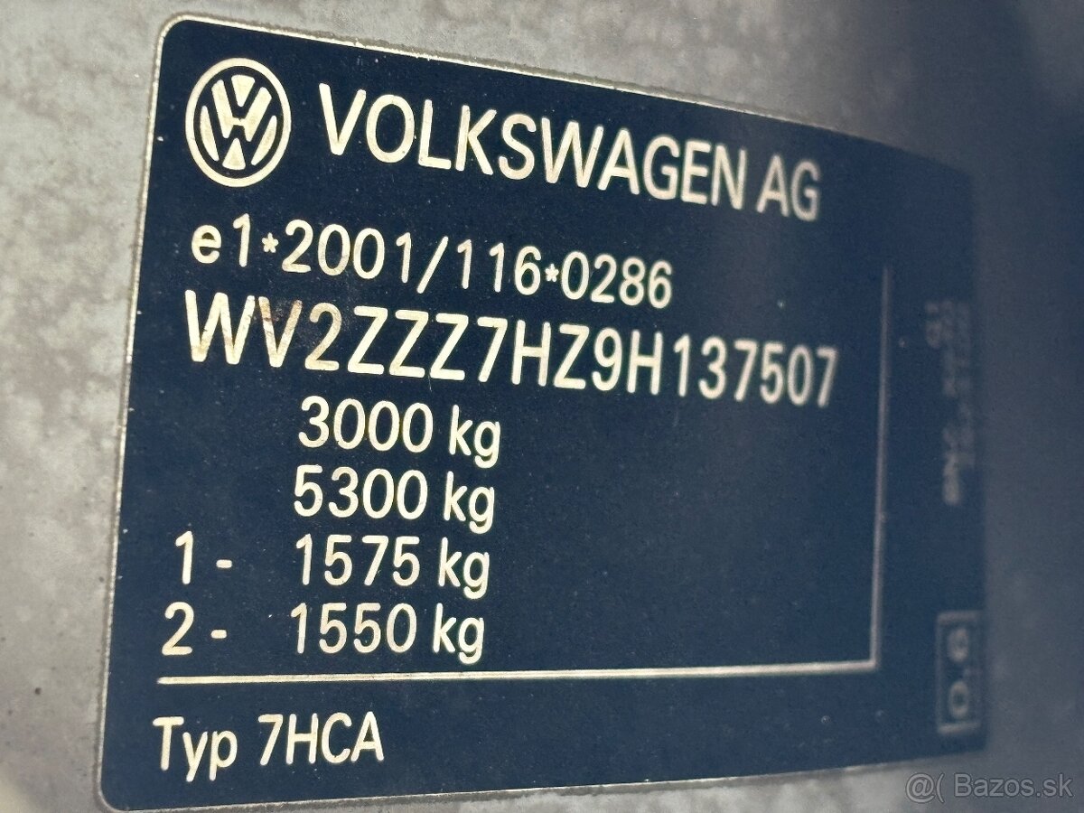 Vw t5 caravelle 2009 - 11