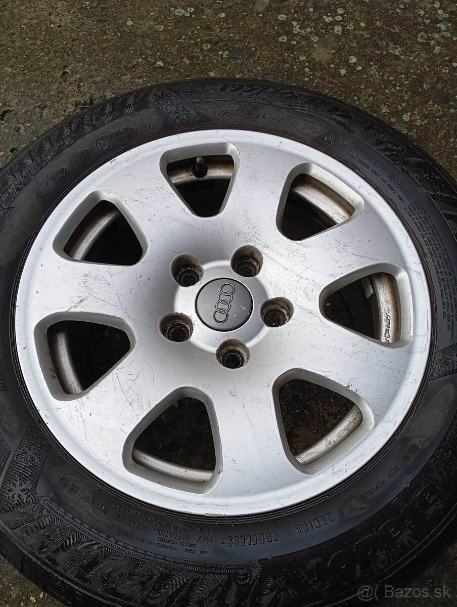 Zimné pneu Originál Audi elektróny 195/65/R15 91T - 11