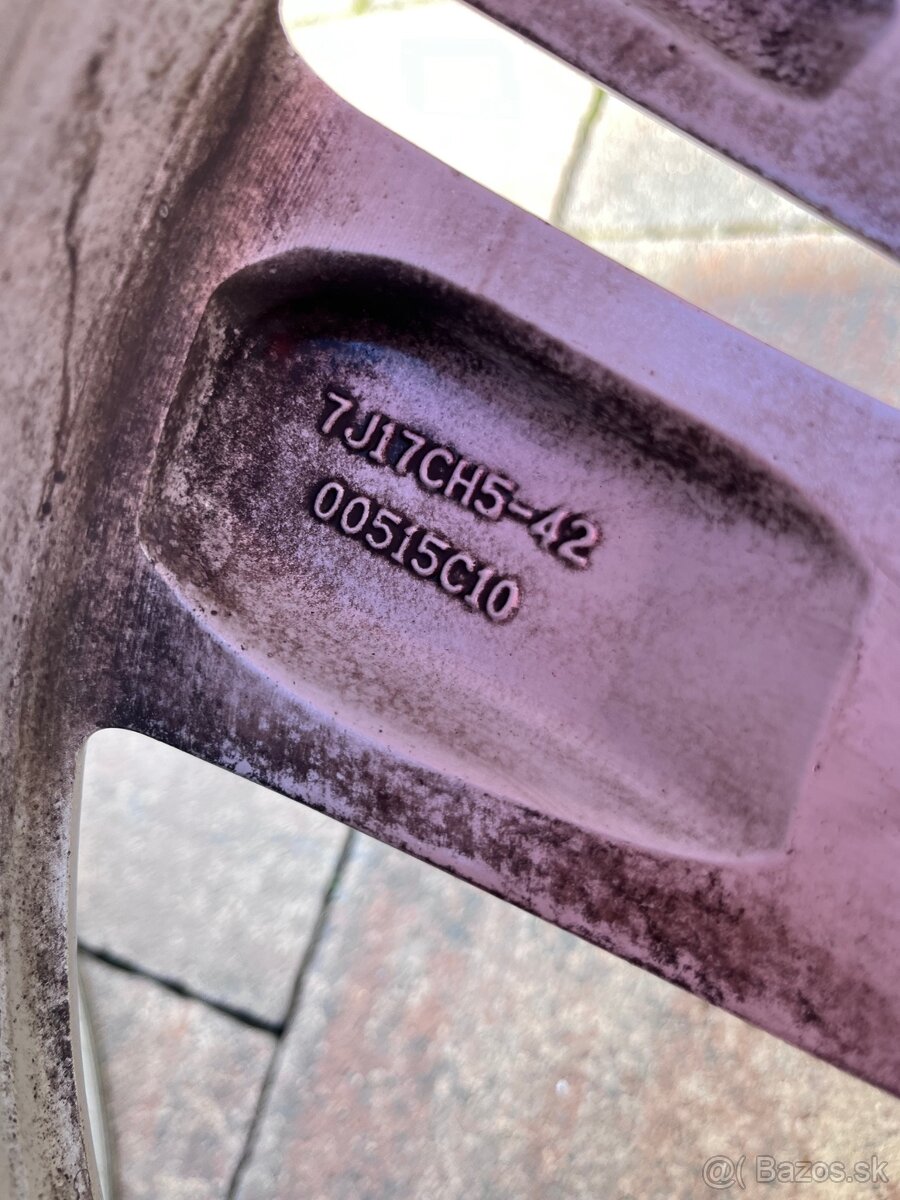 Orig. hliníkové disky Opel R17, 5x108 - 11