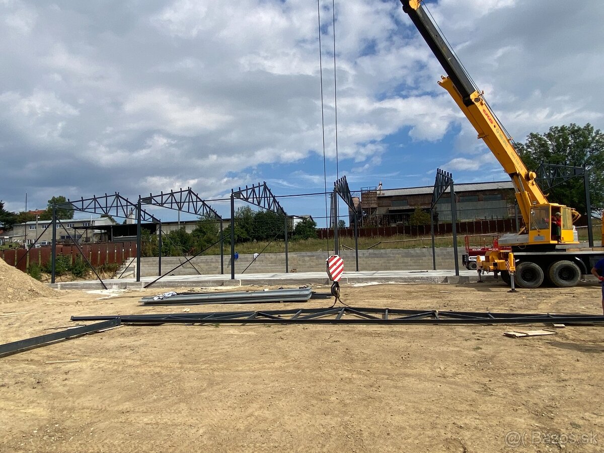 Konštrukcia haly 15x30x6m - 11