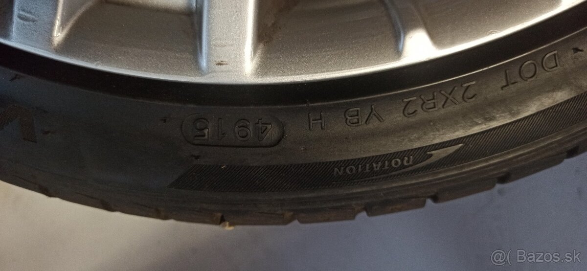 Hliníkové disky ,letné pneumatiky 205/40 R17 ZR 84W 5x100 - 11