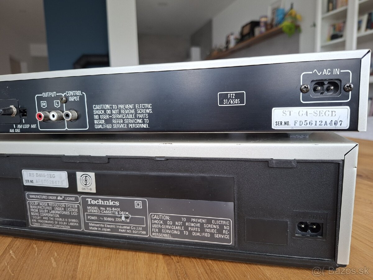 Deck Technics RS-B405 + tuner Technics ST-G4 - 11