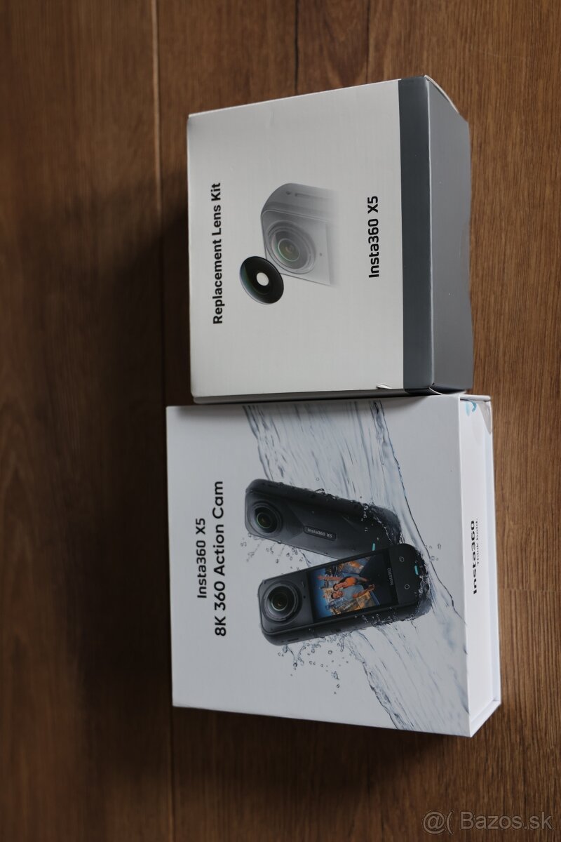Insta360 X5 Standard bundle plus nové náhradné sklá - 11