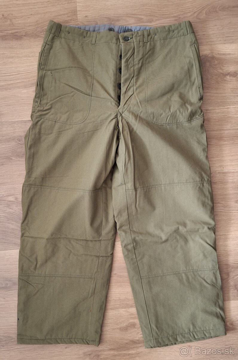 Predám zateplené "prešívané" nohavice - 11