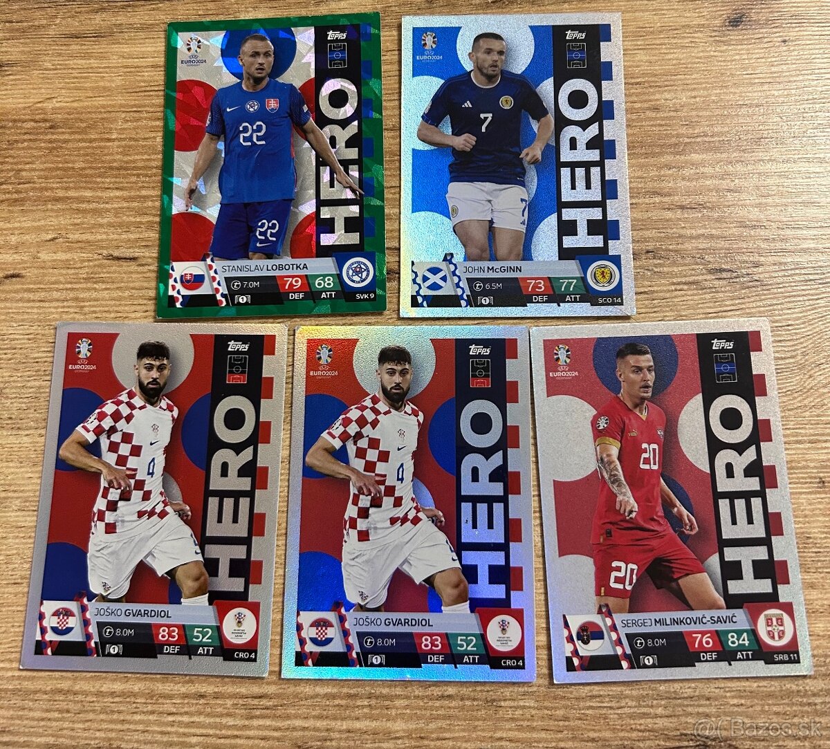 Futbalové kartičky - 11