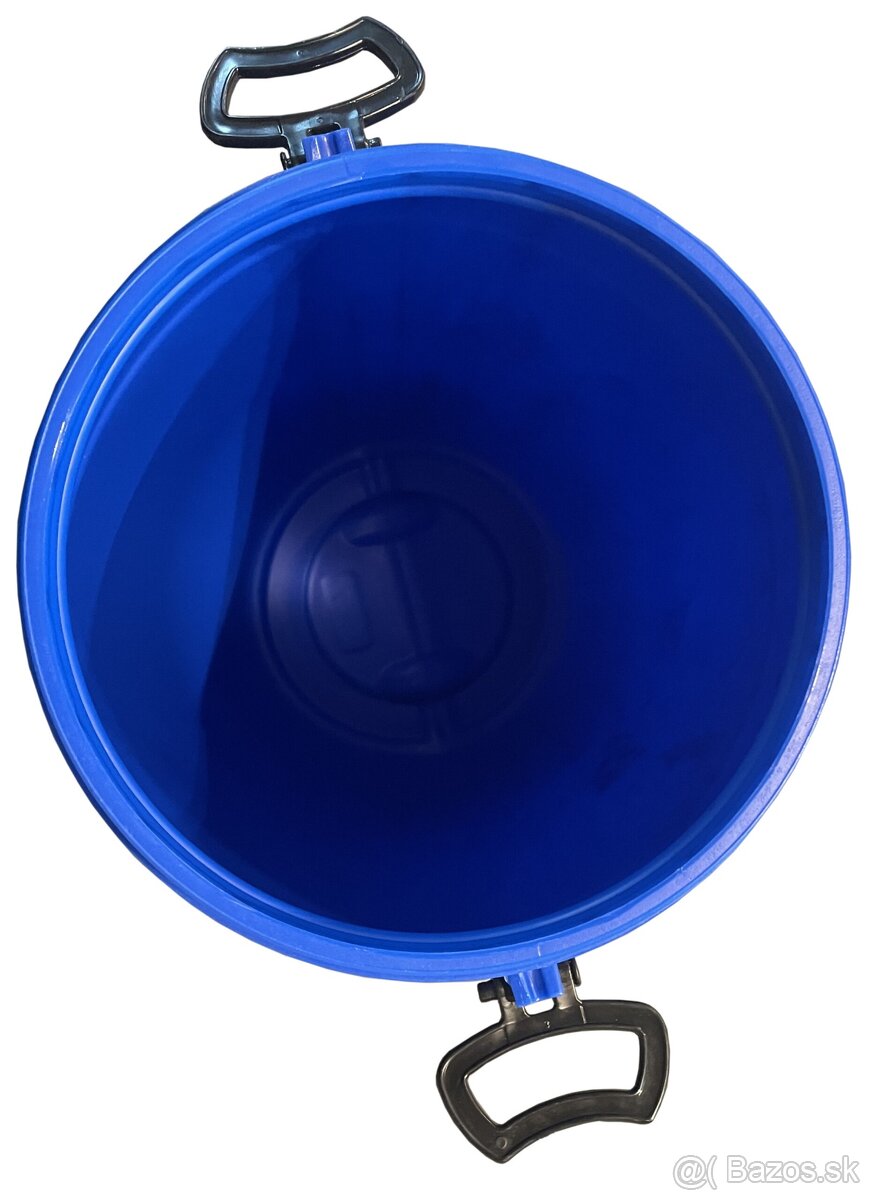 Predám potravinárske 80l plastové sudy - 11