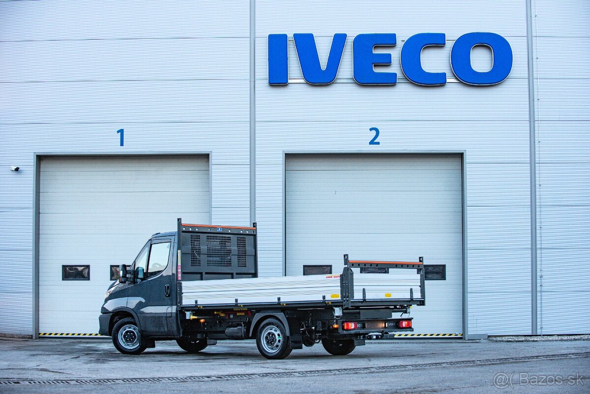 Iveco Daily 35S16H + 3str sklápač 3700mm + ťažné - 11