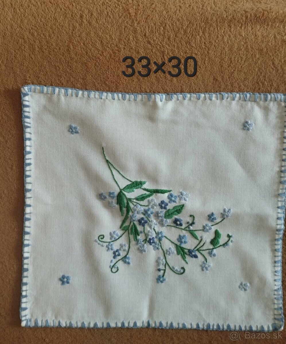 Ručne vyšívané obrusy. - 11