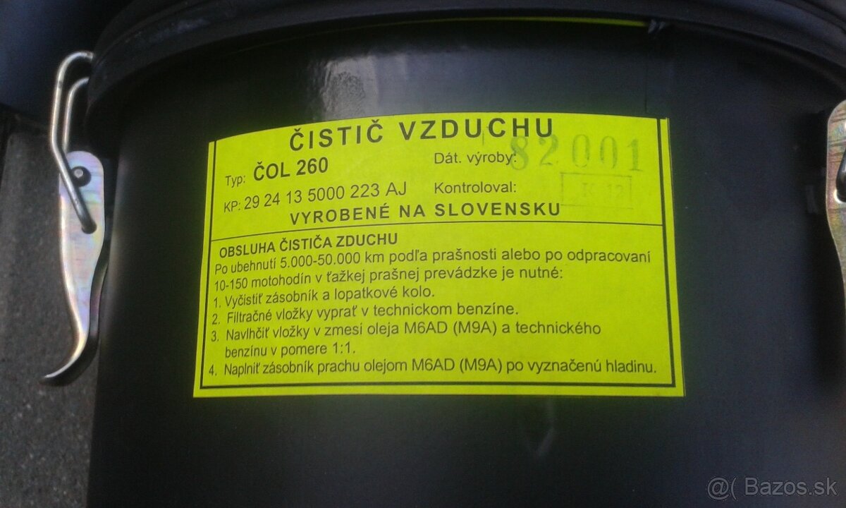 Obal filtra Škoda 1000/1100MB,105,120,125,130, Zetor,Avia - 11