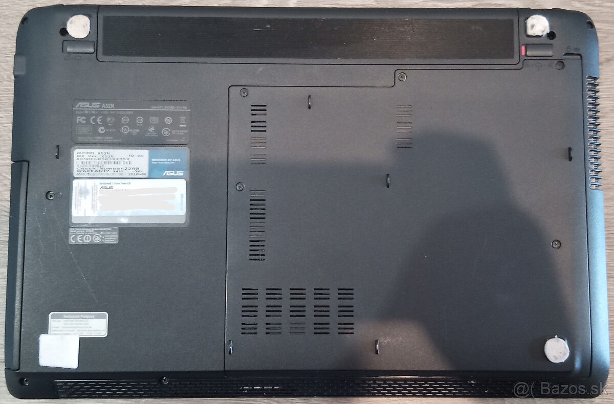 ASUS A52N - 11