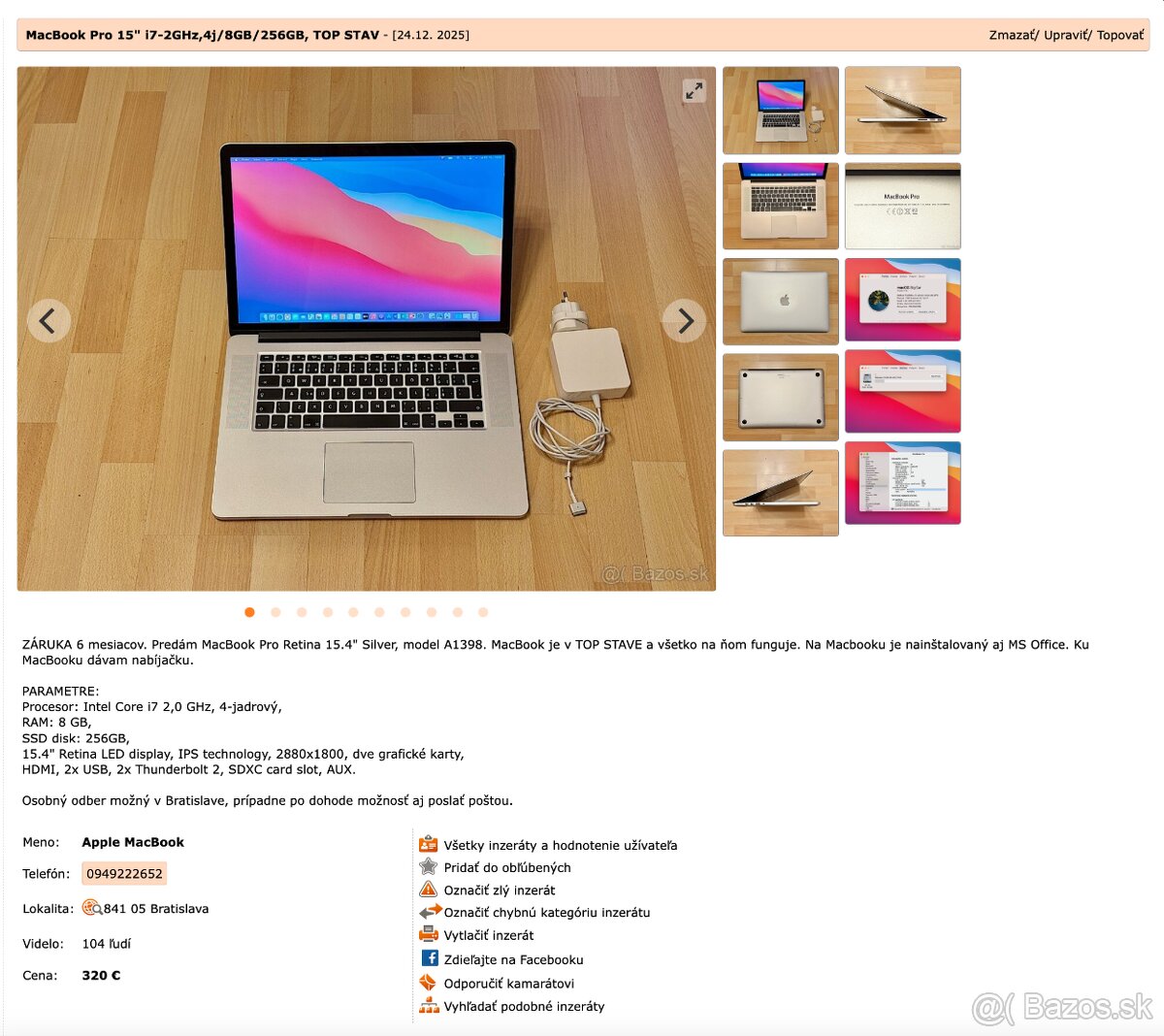 MacBook - ZÁRUKA 6 mesiacov - 11
