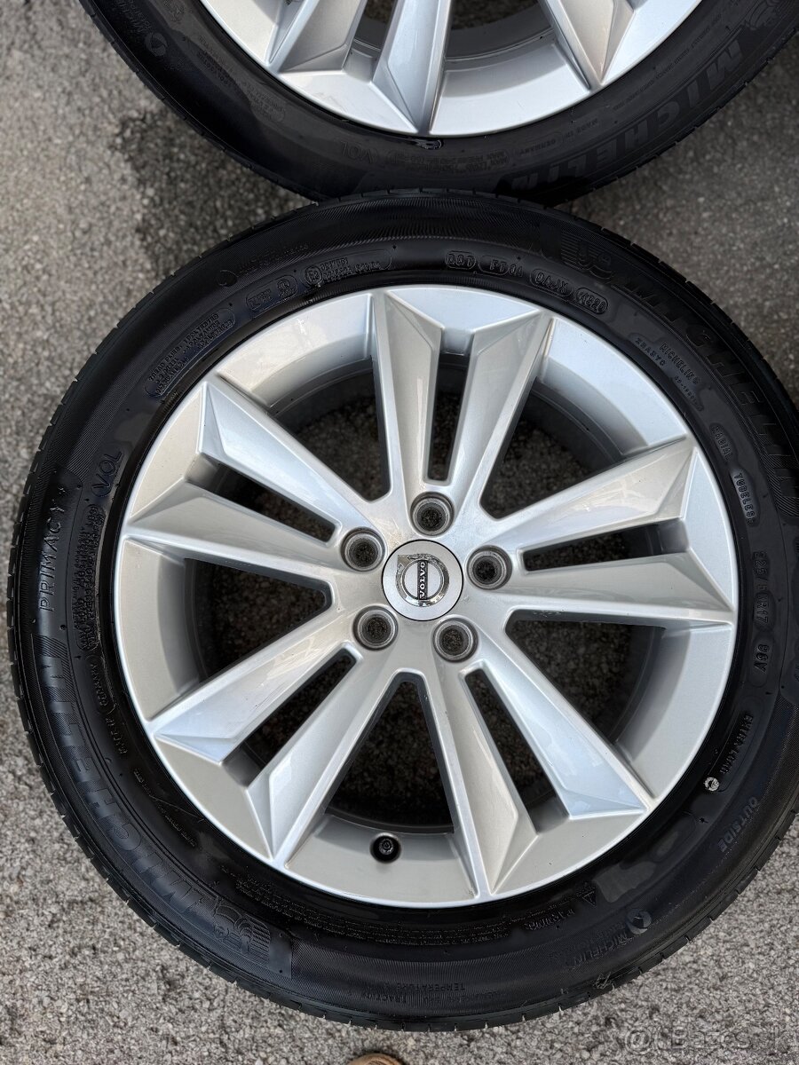 VOLVO ORIGINAL R17 / 225/50 - 5x108 - Elektrony / Disky - 11