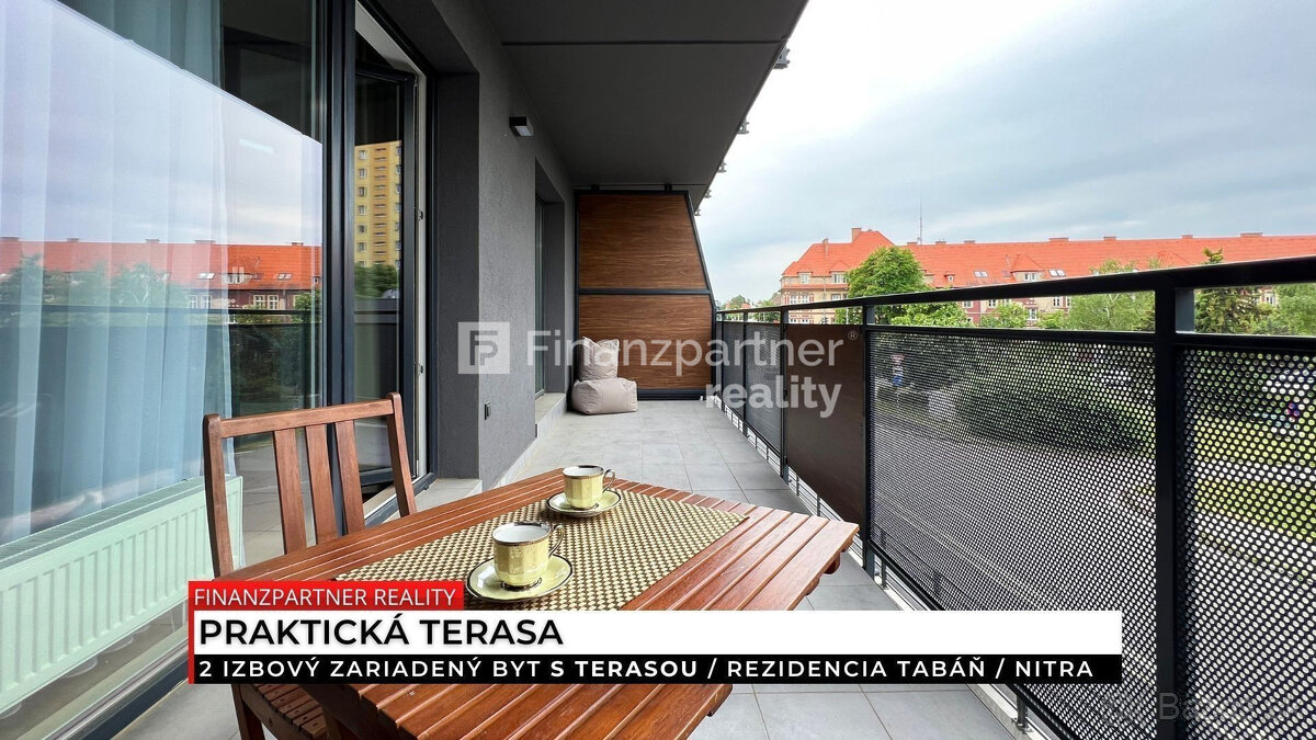 Prenájom - zariadený 2 izbový byt, Rezidencia Tabáň, Nitra - 11