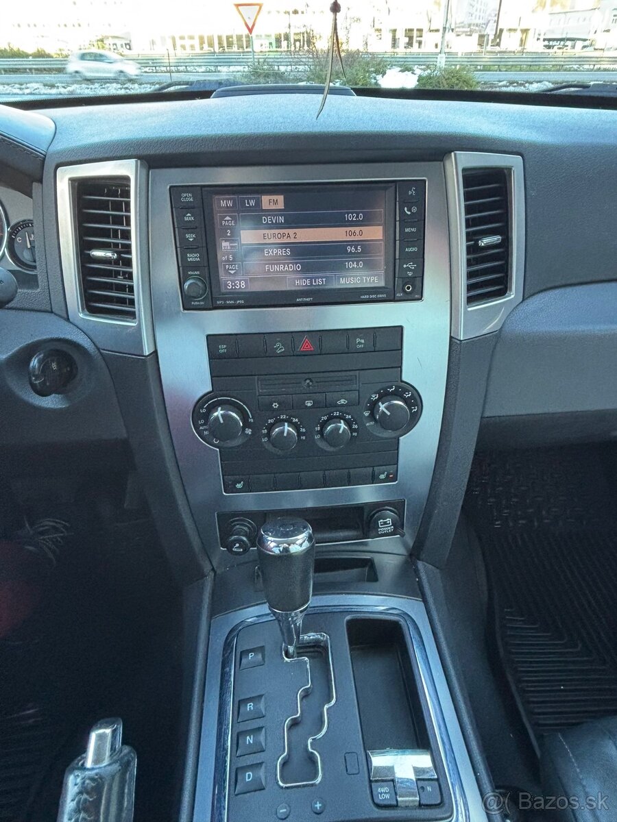 Jeep Grand Cherokee 3,0 TDI (160kw) 6/2008 - 11