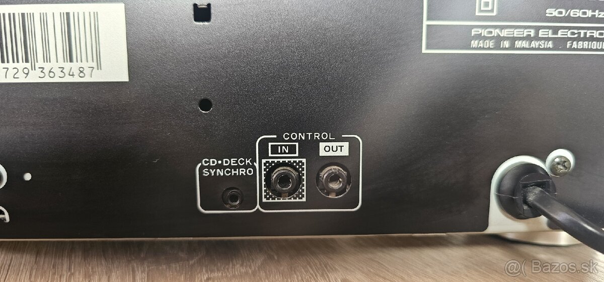 PIONEER cassette double deck CT-W606DR Magnetofón - 11