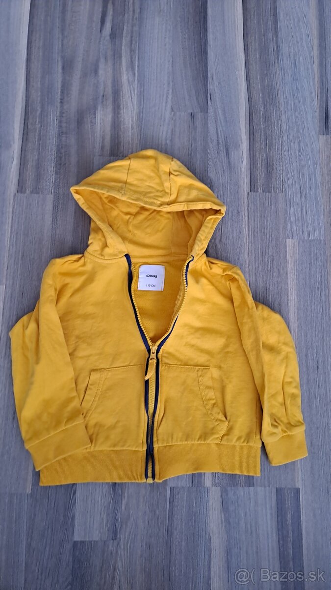 Mikiny pre chlapcov na zapínanie (zips), veľ. 104, 110, 116 - 11