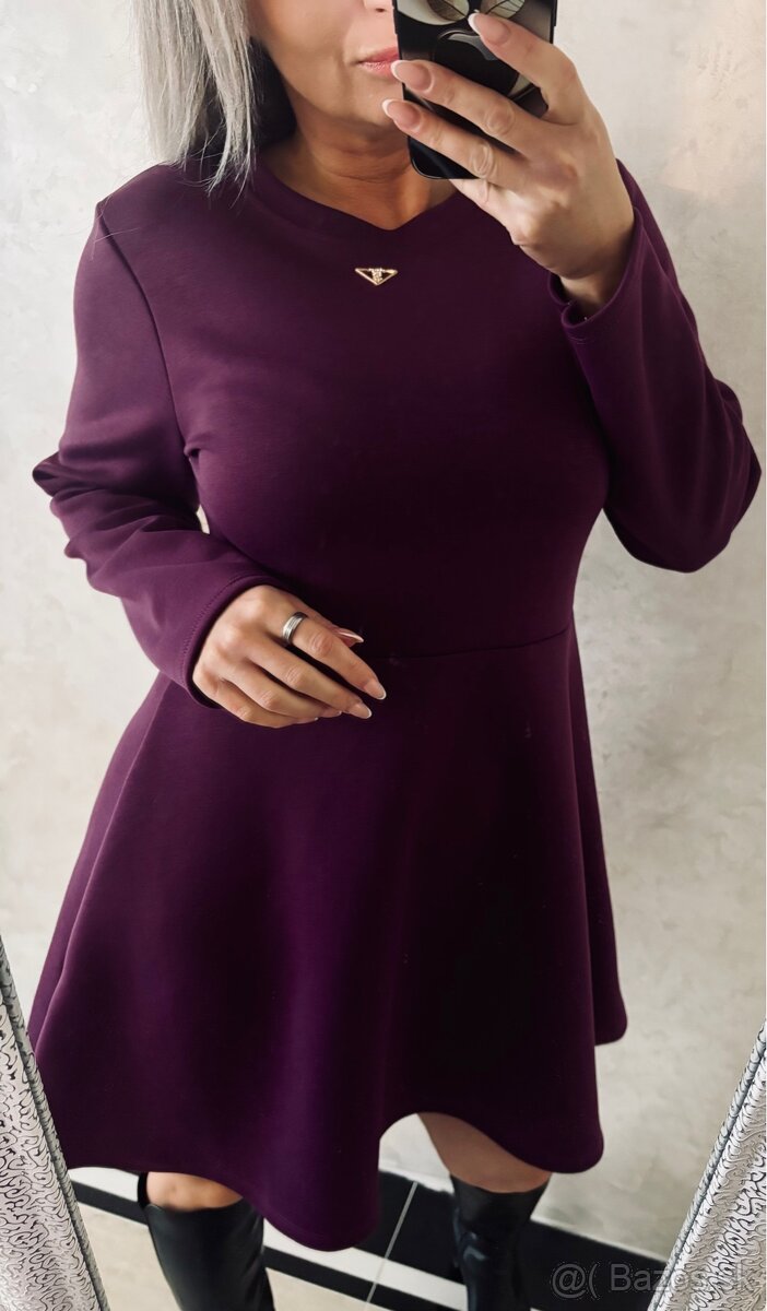 Damske šatičky violet - 11