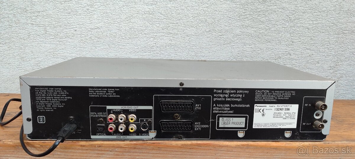 Videorekorder DVD prehrávač Panasonic - 11
