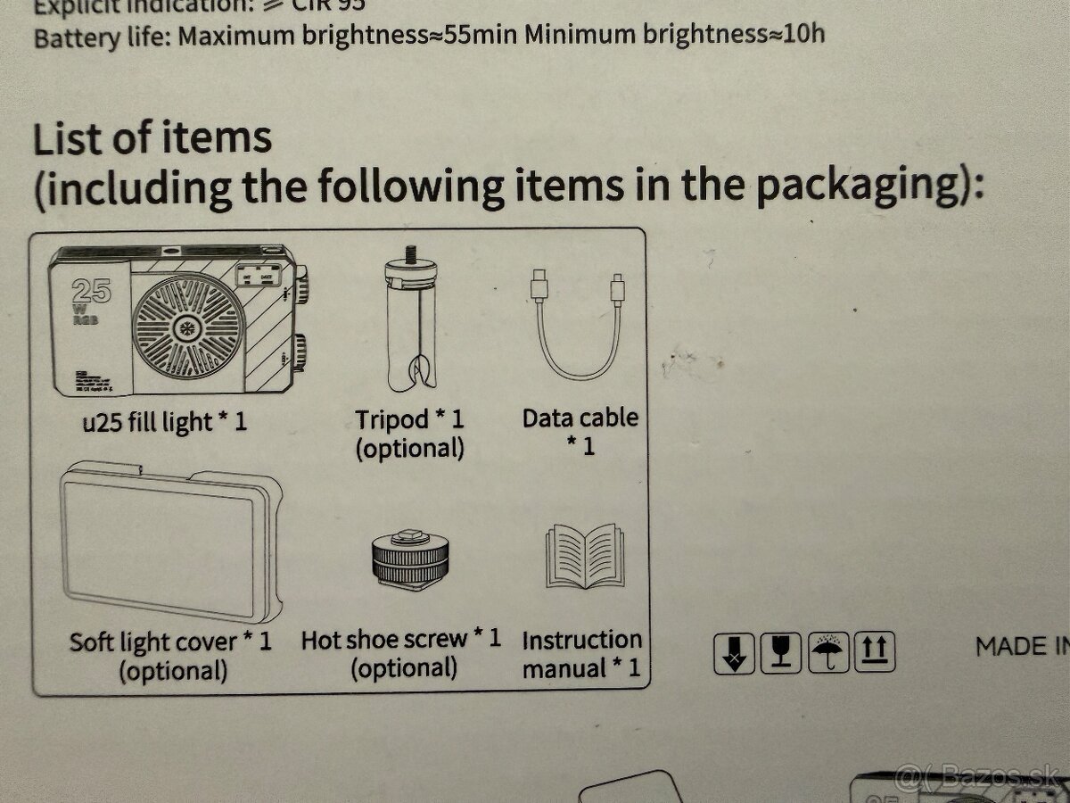 LED svetlo 25W RGB - 11