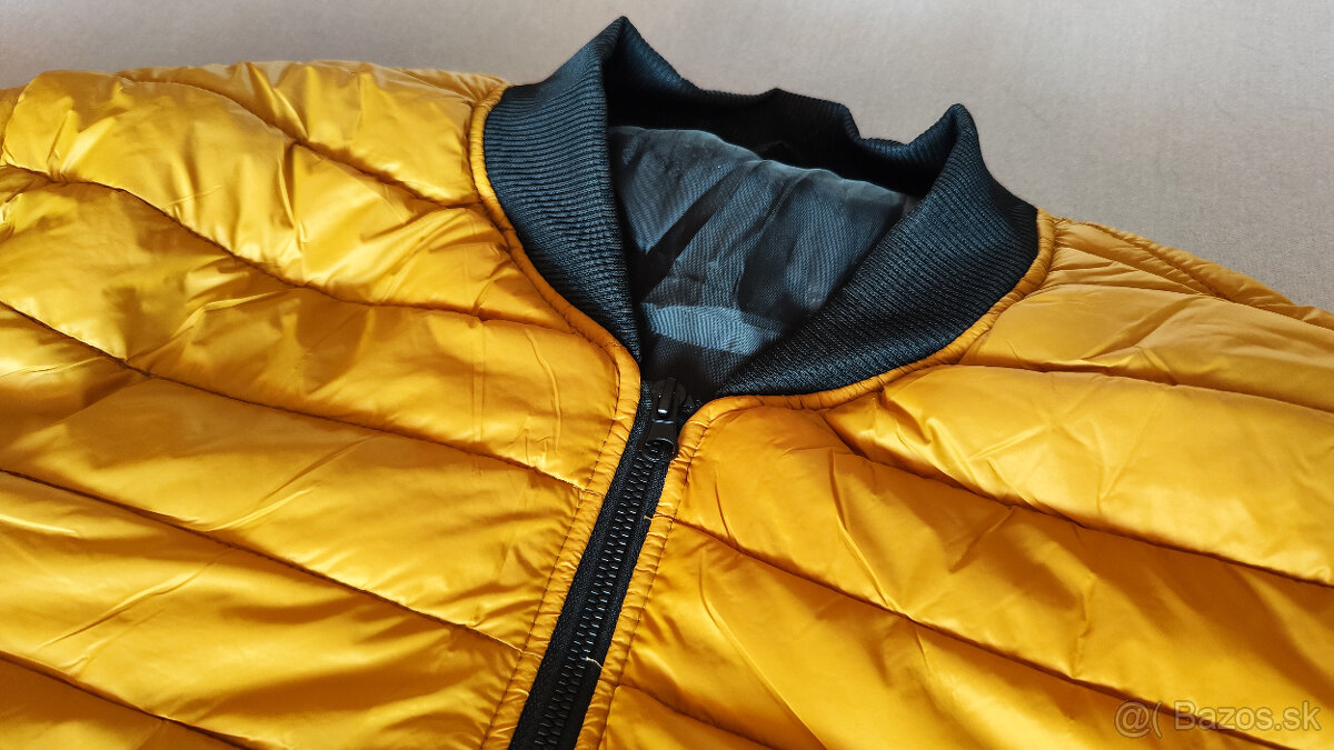 Žltá bomber bunda - 11