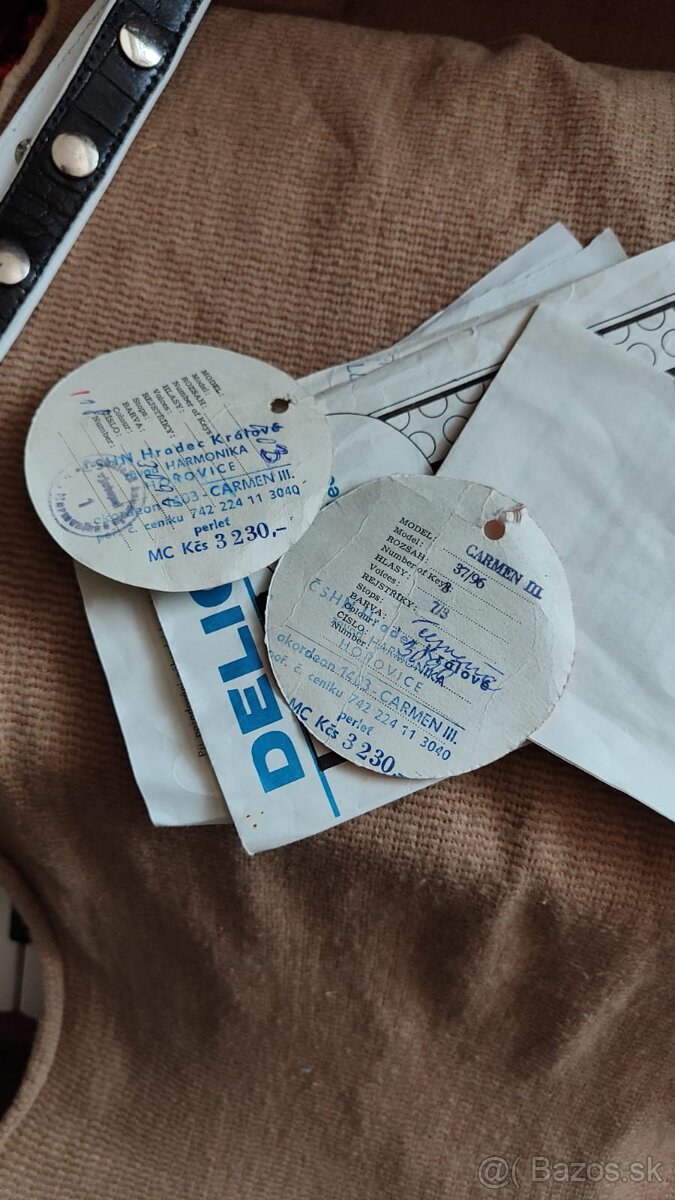 Harmonika Delica carmen 3 - 11